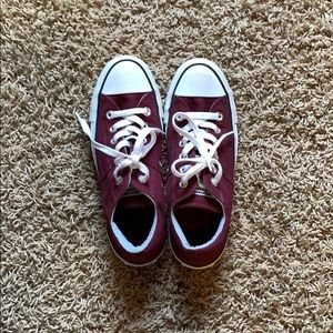 Maroon Converse